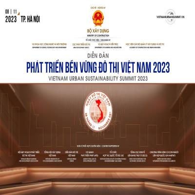 Diễn đàn phát triển bền vững đô thị Việt Nam 2023